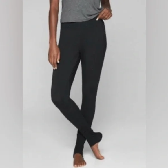 Athleta Restore Slim Ruched Legging in Black Size XS - Picture 1 of 5